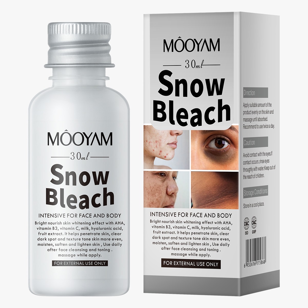 MOOYAM Snow Bleach Cream - Image 3