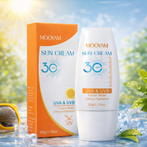 SPF 30 Sun Cream with UVA & UVB Protection - Hydrating Sunscreen